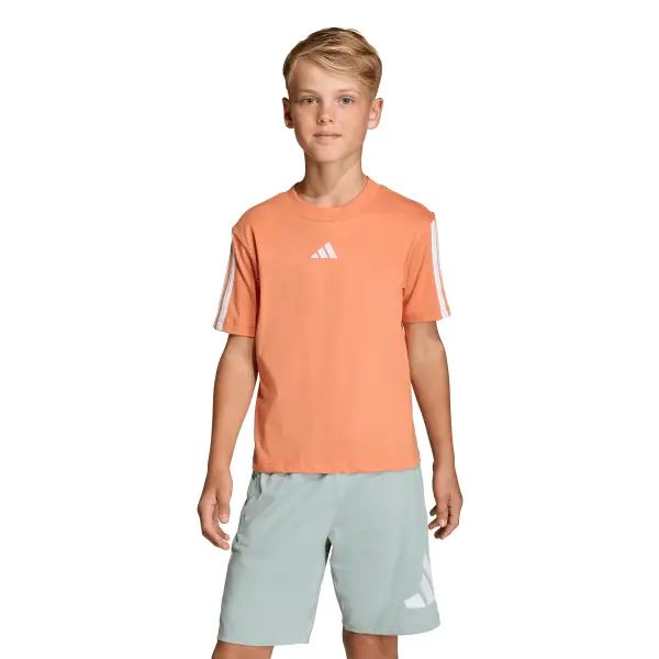 adidas Kids Essential T-Shirt - Orange/White