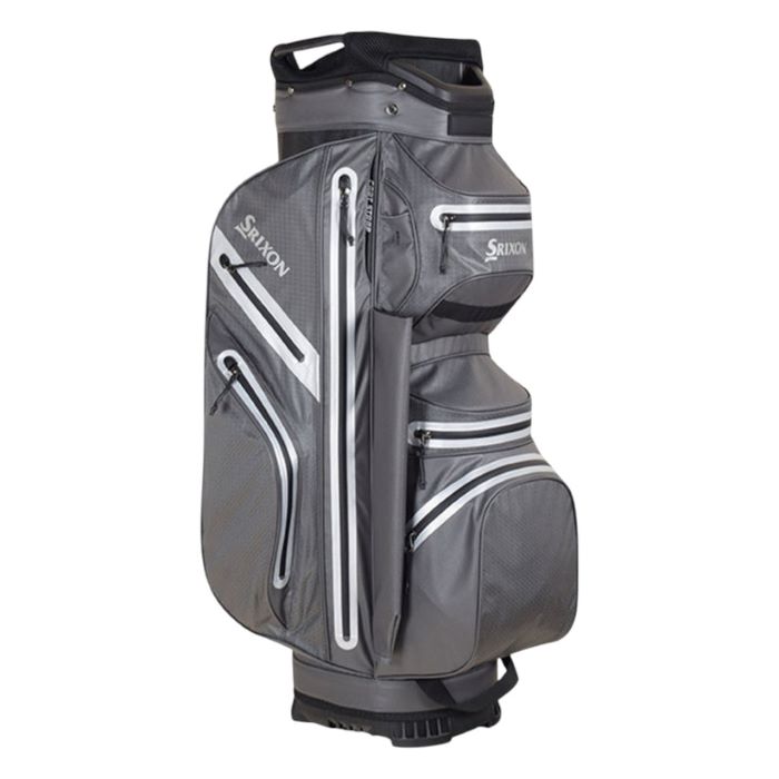 Srixon Weatherproof Golf Cart Bag - Charcoal/Silver