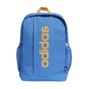 adidas Kids Linear Backpack - Blue/Tangerine