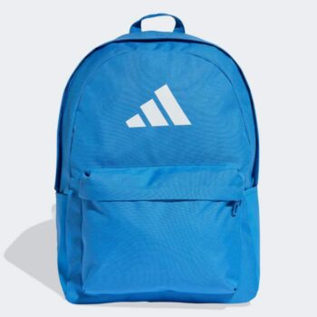 adidas Classic 3 Bar Logo Backpack - Blue/White