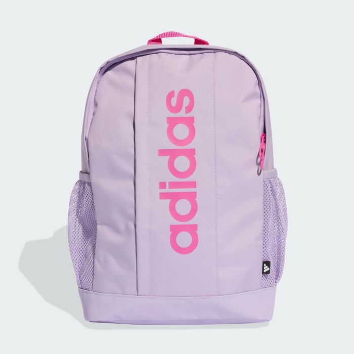 adidas Kids Linear Backpack - Plum/Fuchsia