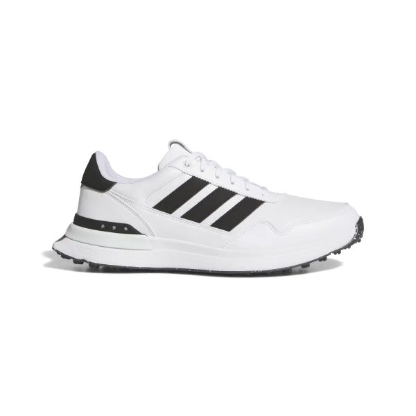 adidas Mens S2G 26 Spikeless Golf Shoes - White/Black