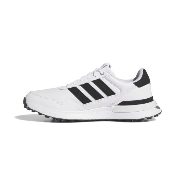 adidas Mens S2G 26 Spikeless Golf Shoes - White/Black - Image 2