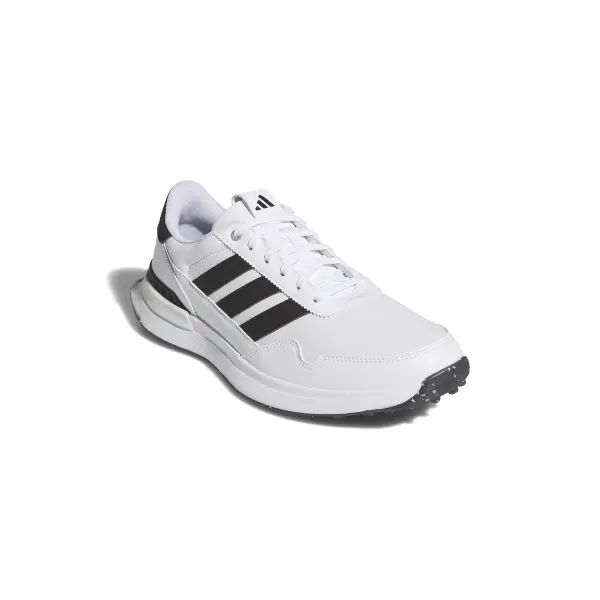 adidas Mens S2G 26 Spikeless Golf Shoes - White/Black - Image 3