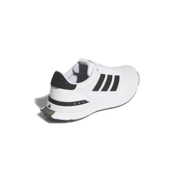 adidas Mens S2G 26 Spikeless Golf Shoes - White/Black - Image 4