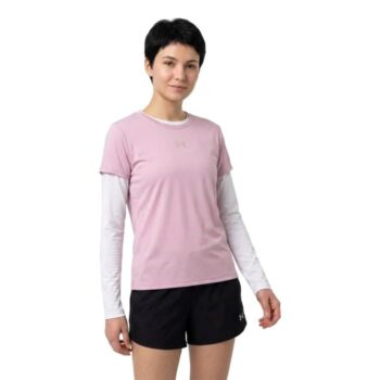 Under Armour Rival Core Short Sleeve T-shirt - Pink