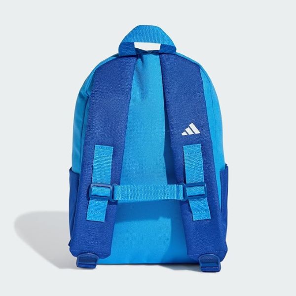 adidas Kids Little Logo Backpack - Blue/White - Image 2