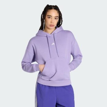 Purple Essentials Small Logo Feel Cozy Hoodie