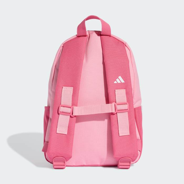 adidas Kids Little Logo Backpack - Pink/White - Image 2